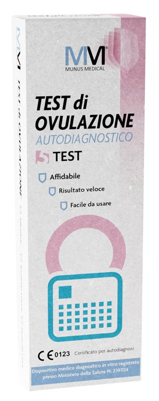 munus international munus medical test autodiagnostico di ovulazione 5 pezzi munus ean 6936983121088