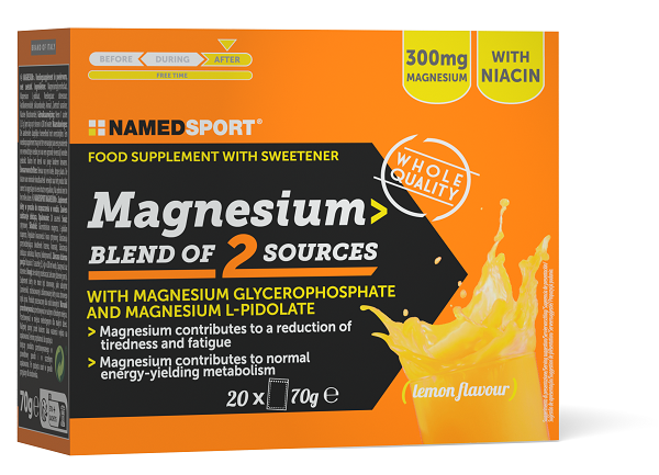 namedsport magnesium blend of 2 source 20 bustine da 35 g named ean 8058268961405