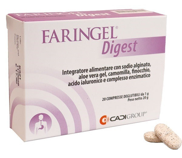 nessuno faringel digest 20 compresse deglutibili
