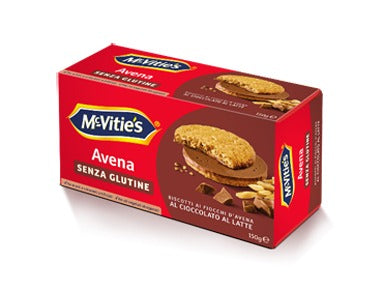 nessuno mc vities avena al cioccolato al latte senza glutine 150 g ean 5000168195162