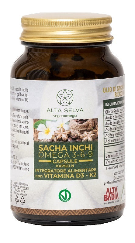 nessuno sacha inchi omega 3 6 9 120 capsule da 684 mg ean 8058801857172