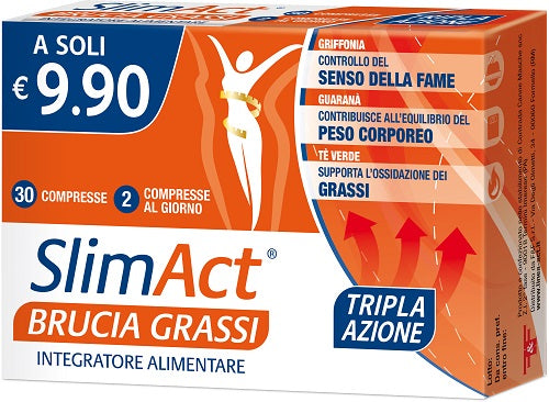 nessuno slim act brucia grassi 30 compresse ean 8058951700083