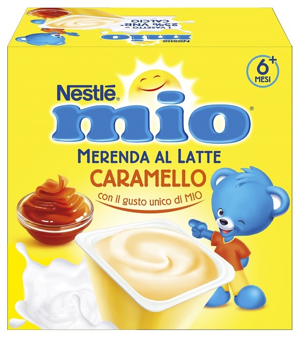 nestle italiana mio merenda caramel 4 x 100 g nestle ean 7613034279484