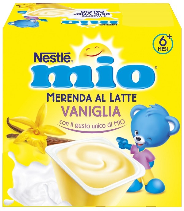nestle italiana mio merenda vaniglia 4 x 100 g nestle ean 7613032383473
