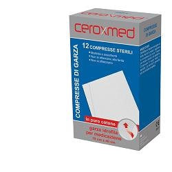 nova argentia garza idrofila ceroxmed 10x10cm in cotone 100 pezzi ceroxmed ean 8033638954324