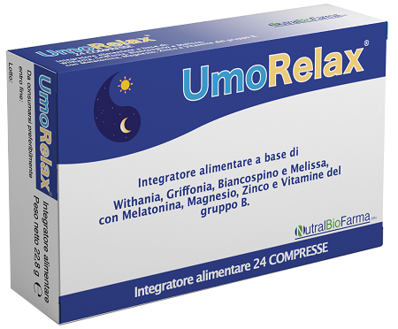 nutralbiofarma umorelax 24 compresse nutralbiofarma ean 7427116172859