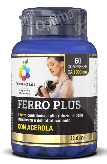 optima naturals colours of life ferro plus 60 compresse 1000 mg colours of life ean 8052432433712
