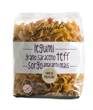 pastificio lucio garofalo garofalo mafalda pasta senza glutine legumi e cereali 400 g pastificio garofalo ean 8000139928666
