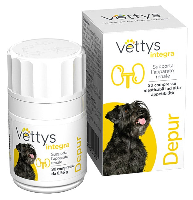 pharmaidea vettys integra depur cane 30 compresse masticabili