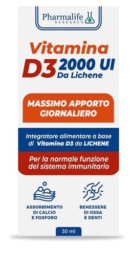 pharmalife research vitamina d3 30 ml vitacurveg ean 8051128632996