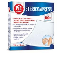 pic garza stericompress 20x20 24 busti da 25 pezzi pic ean 8058090048190