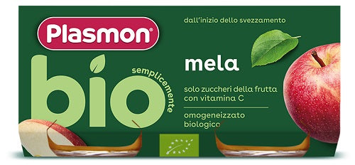 plasmon heinz italia plasmon omogeneizzato bio mela 2 vasetti x 80 g plasmon ean 8001040422267