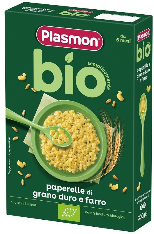 plasmon heinz italia plasmon pastina bio paperelle 300 g plasmon ean 8001040423035