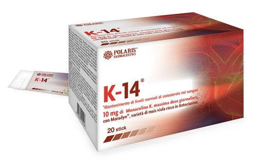 polaris farmaceutici k14 20 stick polaris ean 8053839910448