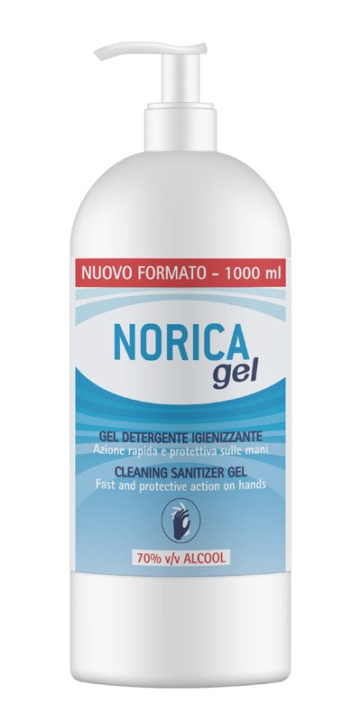 polifarma benessere norica gel detergente igienizzante 70 alcool 1000 ml norica ean 8056772950472