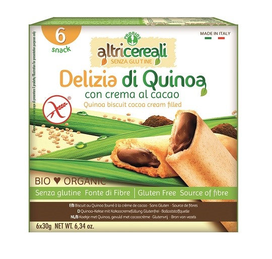 probios societa benefit altricereali delizia quinoa con crema di cacao bio 180 g probios ean 8018699017782