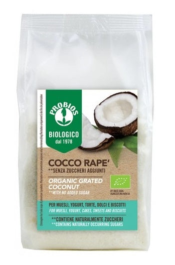 probios societa benefit probios cocco rape 200g probios ean 8018699019250