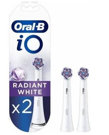 procter gamble oralb power refill io radiant white 2 pezzi oral b ean 4210201415671