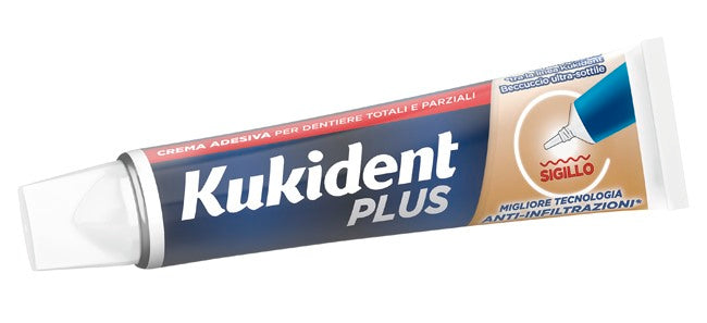 procter kukident kukident plus barriera anti cibo neutro crema adesiva dentiere 40 g kukident ean 8006540290842