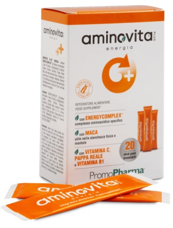 promopharma aminovita plus energia 20 stick pack x 2 g promopharma