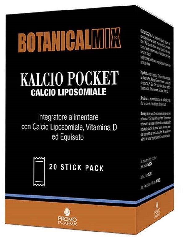 promopharma kalcio pocket botanical mix 20 stick da 10 ml promopharma ean 8057977340341