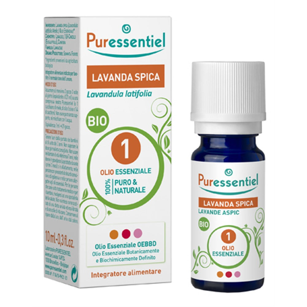puressentiel puressentiel lavanda spica olio essenziale bio 10 ml puressentiel ean 3401599425484
