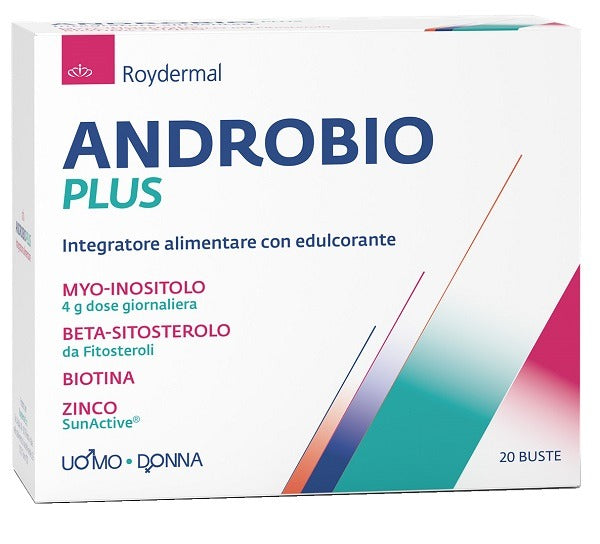 roydermal androbio plus 20 bustine da 45 g roydermal