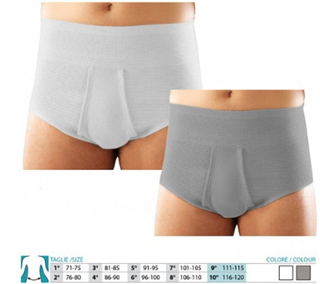 safte orione 309 slip uomo contenitivo aperto grigio 2 orione ean 8053904506699