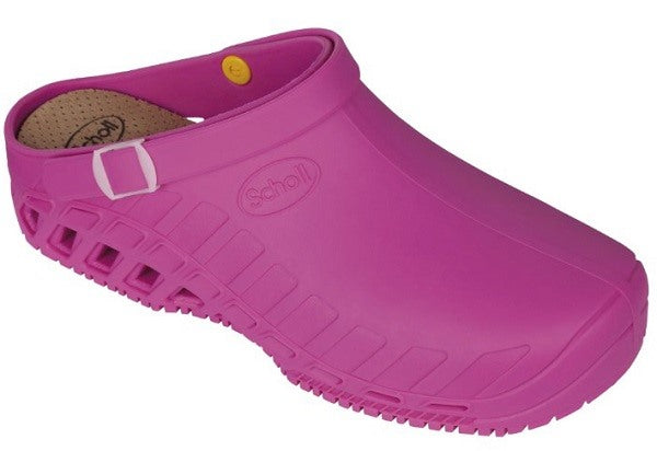 scholl shoes clog evo tpr unisex fuchsia 39 40 sfoderato microfibra aw18 ean 8034113880220