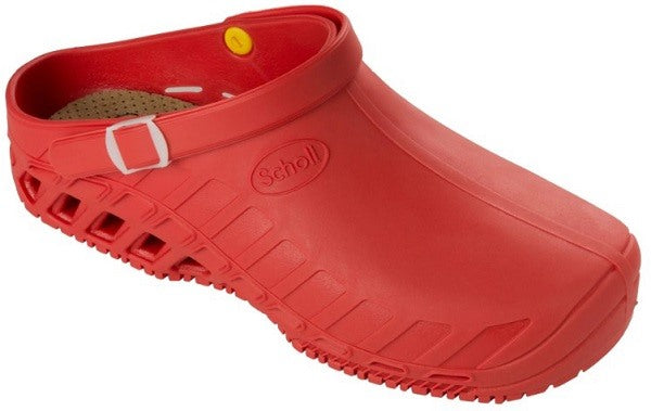 scholl shoes clog evo tpr unisex red 37 38 collezione ss17 1 paio ean 8034113770217