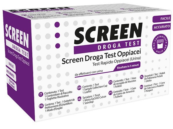 screen italia screen droga test oppiacei test antidroga con contenitore urina screen italia ean 8059015832719