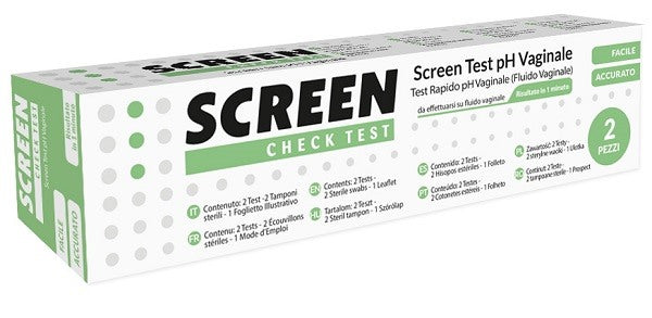 screen italia srl screen test ph vaginale 2 pezzi screen italia ean 8059015832894