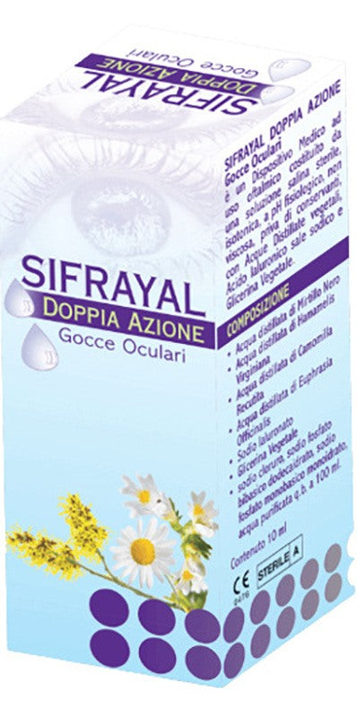 sifra sifrayal doppia azione gocce oculari 10 ml sifra ean 8054085120681