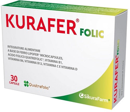 sikurafarm kurafer folic 30 capsule