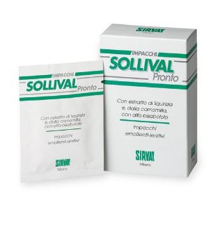 sirval sollival pronto salviette lenitive 12 pezzi sollival