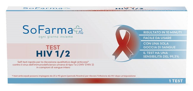 sofarmapiu test autodiagnostico hiv 12 sofarmapiu sofarmapiu ean 8054320670308