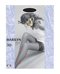 solidea by calzificio pinelli marilyn 30 sheer calza autoreggente camel 4 solidea ean 8300496013686