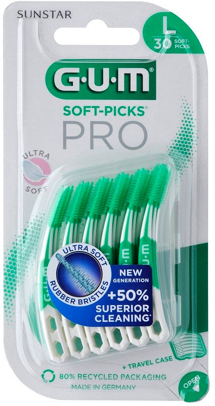 sunstar italiana gum soft pick pro large 30 pezzi gum ean 7630019905879