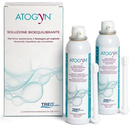 tred atogyn dispositivo igiene vaginale e ripristino ph fisiologico bag on valve 2 pezzi da 125ml tred ean 8388765624504