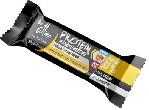 un attimo in forma protein bar 33 caramello salato 50 g un attimo in forma ean 8059386751503