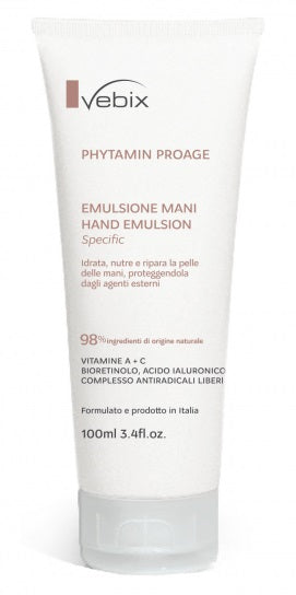 vebi istituto biochimico vebix phytamin proage specific emulsione mani 100 ml vebix ean 8021235028296