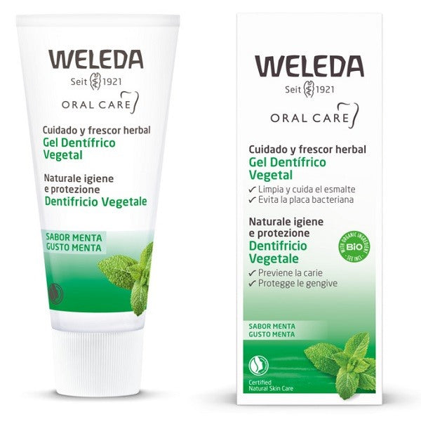weleda italia dentifricio vegetale 75 ml weleda ean 4001638098045