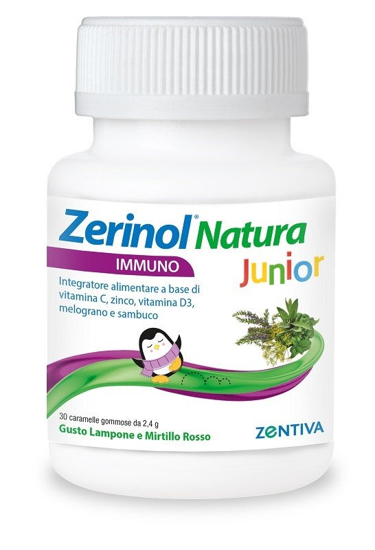 zentiva italia zerinol natura immuno junior 30 caramelle gommose zerinol