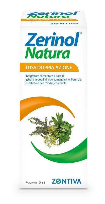 zentiva italia zerinol natura tuss doppia azione sciroppo 150 ml zerinol