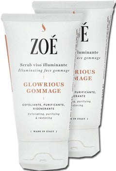 zoe cosmetics zoe glowrious gommage scrub illuminante 80 ml ean 8056737390121