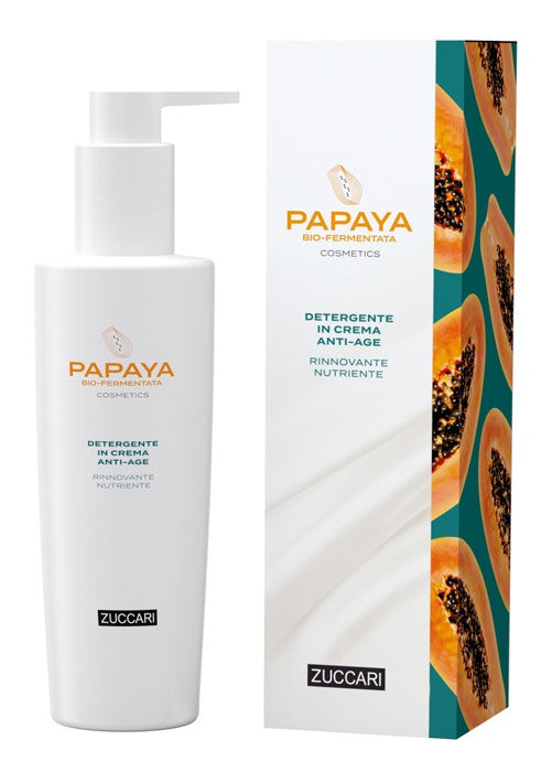 zuccari papaya cosmetics detergente crema anti age rinnovante nutriente 200 ml zuccari ean 8026380706273