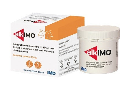 imo alkimo calcio magnesio zinco 150 g imo ean 8055713390001