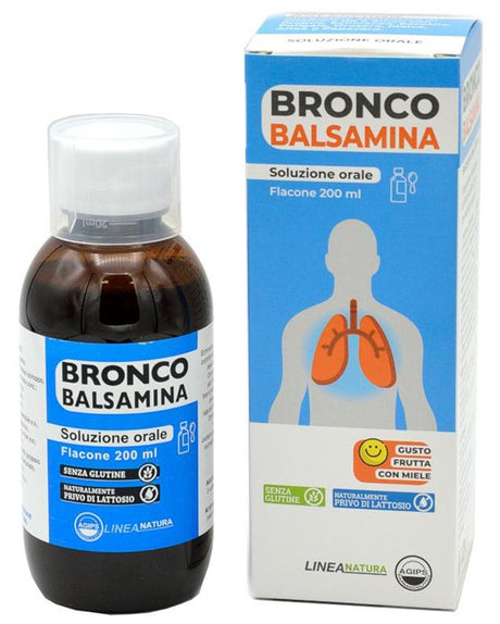 agips gowell broncobalsamina soluzione orale 200 ml gusto frutta con miele broncobalsamina