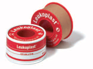 bsn medical cerotto chirurgico per fissaggio medicazioni in rocchetto leukoplast supporto viscosa color pelle massa adesiva caucciu ossido di zinco 5x500cm mutuabile ean 4042809028034