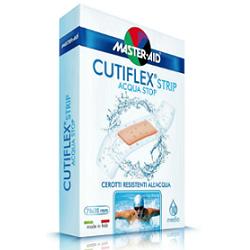 pietrasanta cerotto master aid cutiflexmed strip trasparente impermeabile supporto in poliuretano grande 10 pezzi master aid ean 8032956140181